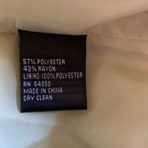 Kasper - Lady light green dressy sleeveless top, 6P - Picture 6 of 6